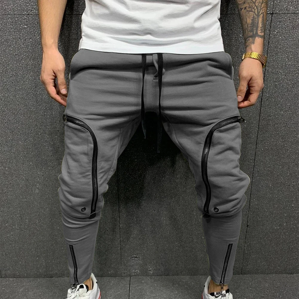 Man Casual Baggy Joggers Pants Sweatpants Cargo Combat Loose Sports Workout Trousers Foot Zipper Patch Pocket Slim Streetwear A5
Man Casual Baggy Joggers Pants Sweatpants Cargo Combat Loose Sports Workout Trousers Foot Zipper Patch Pocket Slim Streetwear A5