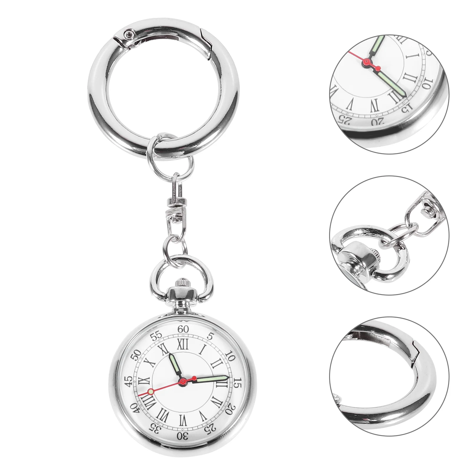 Watch Nurse Nurses Clip Pocket Keychain Attachment Stethoscope Pendant Gift Watches Ring Key Luminous Hanging
Watch Nurse Nurses Clip Pocket Keychain Attachment Stethoscope Pendant Gift Watches Ring Key Luminous Hanging
