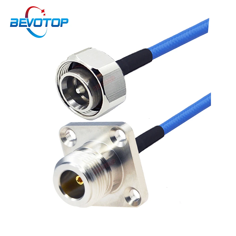 RG402 N Female Flange Panel Mount to 4.3-10 Mini DIN Male Plug Semi-Flexible RG-402 141 Cable 50Ohm RF Coaxial Extension Jumper
RG402 N Female Flange Panel Mount to 4.3-10 Mini DIN Male Plug Semi-Flexible RG-402 141 Cable 50Ohm RF Coaxial Extension Jumper