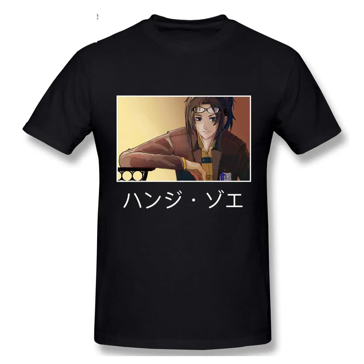 T-shirt Cartoon Anime Attack On Titan Anime Vintage Hange Zoe Short Sleeve Casual Men O-neck 100% Cotton Tshirts Tee Tops
T-shirt Cartoon Anime Attack On Titan Anime Vintage Hange Zoe Short Sleeve Casual Men O-neck 100% Cotton Tshirts Tee Tops