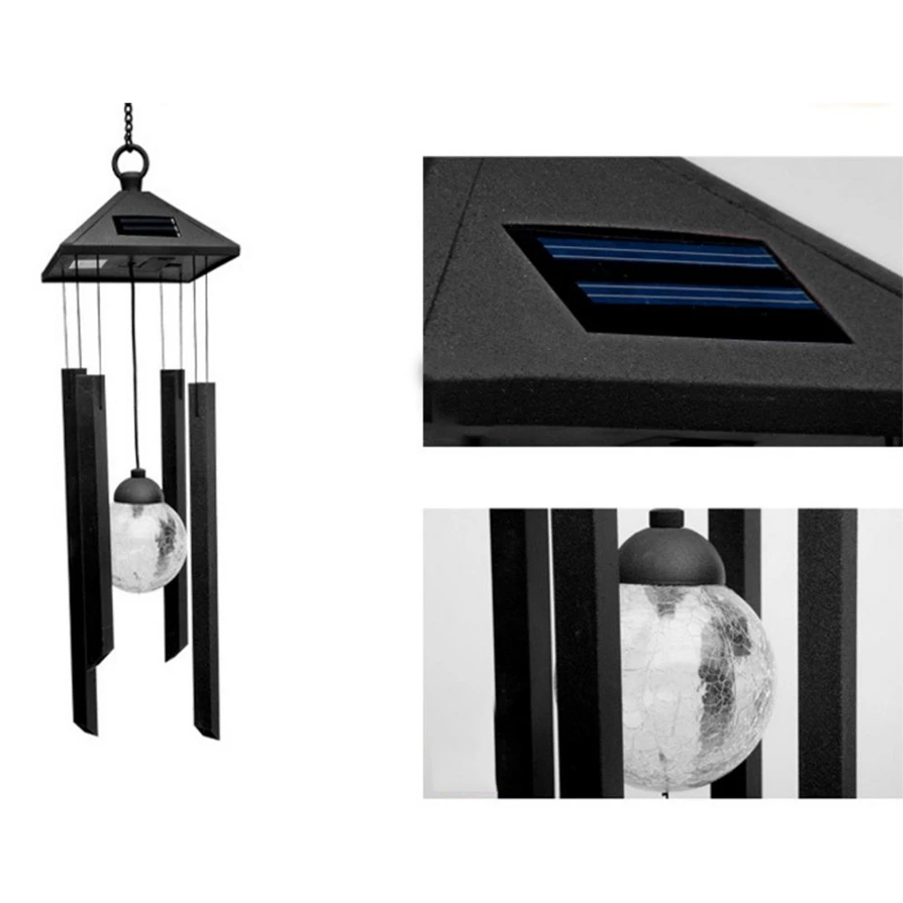 Solar LED Wind Bell Light Outdoor Landscape Garden Light Decorative Chandelier Hanging Light Colorful Wind Bell Light
Solar LED Wind Bell Light Outdoor Landscape Garden Light Decorative Chandelier Hanging Light Colorful Wind Bell Light
