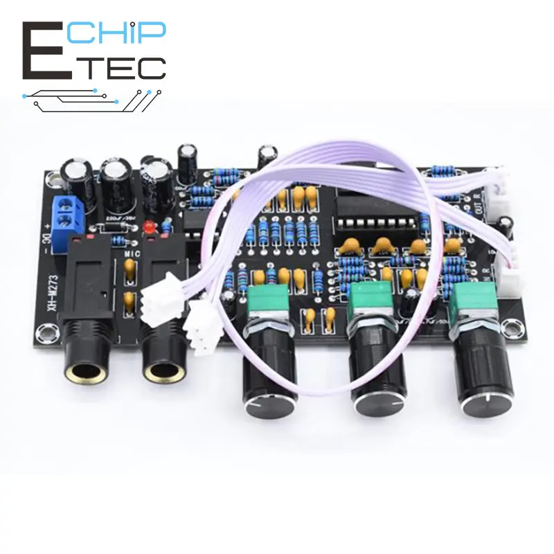1PCS XH-M273 Karaoke Reverberation Board Microphone Pre-amplifier Board Singing Amplifier Tone Board
1PCS XH-M273 Karaoke Reverberation Board Microphone Pre-amplifier Board Singing Amplifier Tone Board