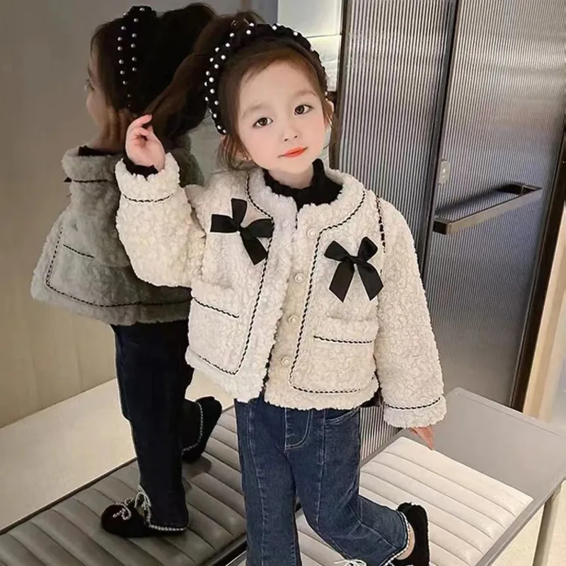 Autumn Winter Teddy Bear Tweed Cute Jacket Coat Kids Fashion Clothes For Teens Girls Cardigan 4 To 12 Children Outwear Coats
Autumn Winter Teddy Bear Tweed Cute Jacket Coat Kids Fashion Clothes For Teens Girls Cardigan 4 To 12 Children Outwear Coats