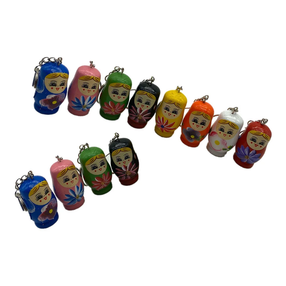 12Pcs Colored Drawing Pendant Bag Hanging Decor Key Decoration Matryoshkas Pendant for Kid Gift
12Pcs Colored Drawing Pendant Bag Hanging Decor Key Decoration Matryoshkas Pendant for Kid Gift