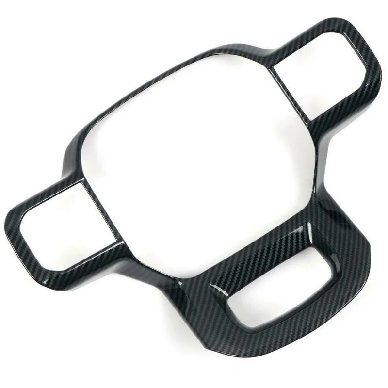 1Pcs Carbon Fiber Pattern Interior Steering Wheel Cover Trim For Ford F150 F-150 2021-2022 Car Decorative Cover Car Accessories
1Pcs Carbon Fiber Pattern Interior Steering Wheel Cover Trim For Ford F150 F-150 2021-2022 Car Decorative Cover Car Accessories