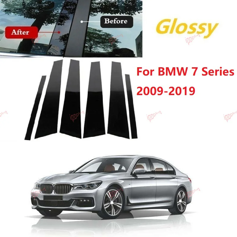 6pcs PC Gloss Black Window B-Pillars Protective Decorative Sticker For BMW 7 Series Sedan 2009-2019
6pcs PC Gloss Black Window B-Pillars Protective Decorative Sticker For BMW 7 Series Sedan 2009-2019