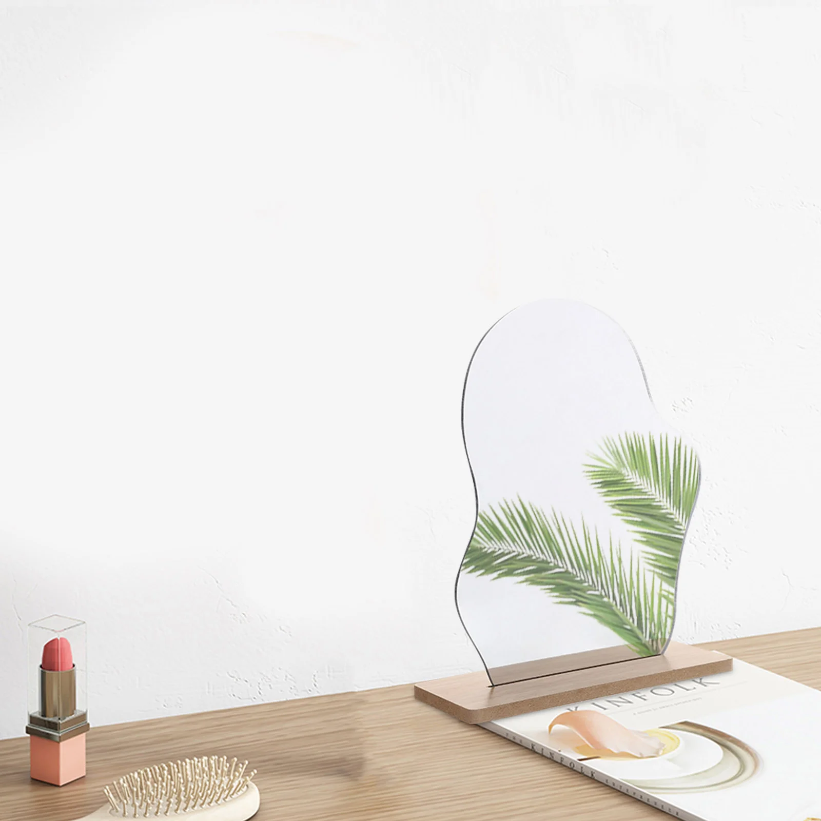 Mirror Household Makeup Stand Frameless Desk Mirrors Bedroom Wood Living Student
Mirror Household Makeup Stand Frameless Desk Mirrors Bedroom Wood Living Student