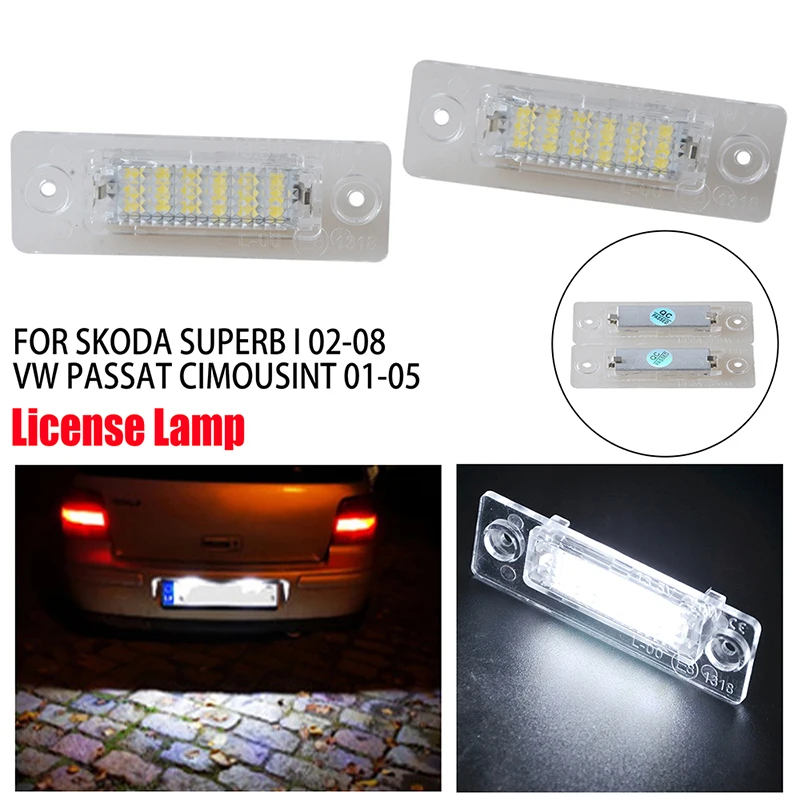 2pcs Led Car License Plate Light Replacement Accessories Fit For Volkswagen Golf 5plus Caddy III Passat Cimousint Transporter T5
2pcs Led Car License Plate Light Replacement Accessories Fit For Volkswagen Golf 5plus Caddy III Passat Cimousint Transporter T5