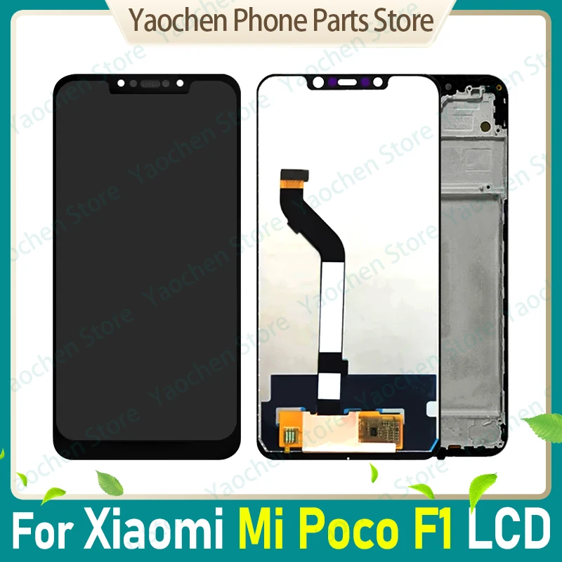 ЖК-дисплей для Xiaomi Poco F1 сменный сенсорный экран дигитайзер в сборе для Mi Pocophone F1
ЖК-дисплей для Xiaomi Poco F1 сменный сенсорный экран дигитайзер в сборе для Mi Pocophone F1