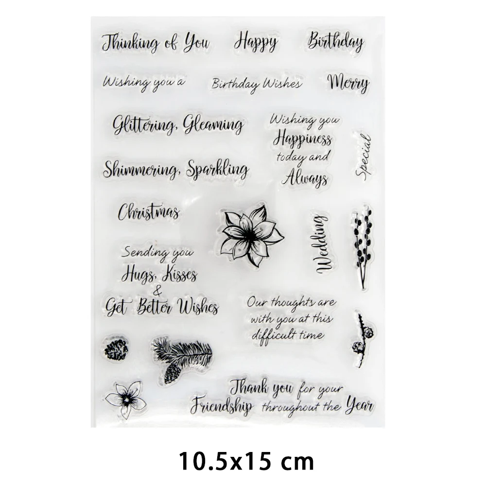 New Arrival Phrase Letter Clear Stamps for DIY Scrapbooking Crafts Stencil Fairy Rubber Stamps Card Make Photo Album Decor
New Arrival Phrase Letter Clear Stamps for DIY Scrapbooking Crafts Stencil Fairy Rubber Stamps Card Make Photo Album Decor