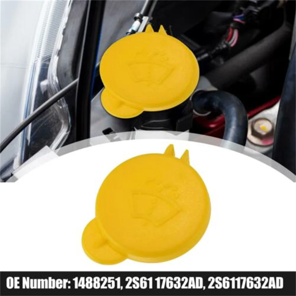 Car Windshield Wiper Washer Fluid Reservoir Lid Cover Water Tank Bottle Cap Yellow Color For Ford Fusion 2001-2008 Fiesta MK6
Car Windshield Wiper Washer Fluid Reservoir Lid Cover Water Tank Bottle Cap Yellow Color For Ford Fusion 2001-2008 Fiesta MK6