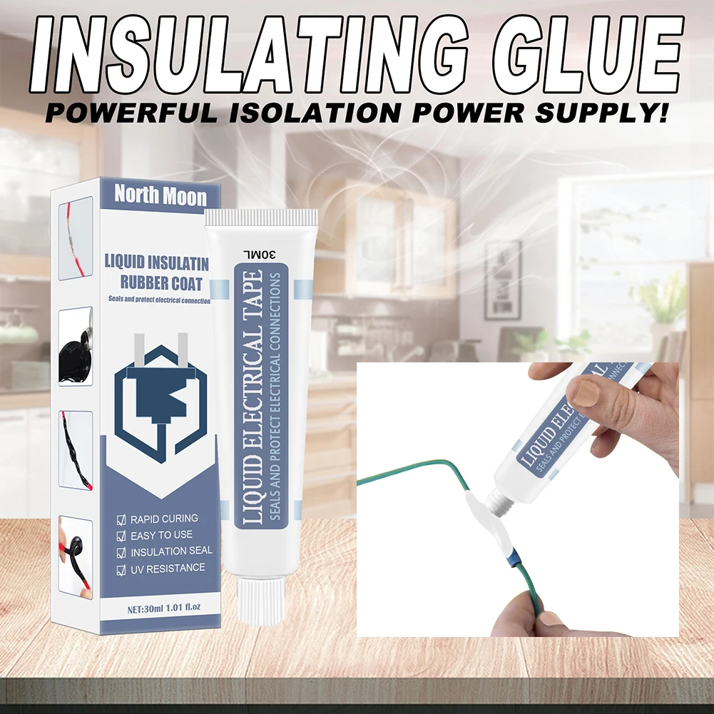 30/50ml Waterproof Liquid Insulation Tape Paste Electronic Sealant Insulating Anti UV Fast Dry Glue for Home Office Glue Paste
30/50ml Waterproof Liquid Insulation Tape Paste Electronic Sealant Insulating Anti UV Fast Dry Glue for Home Office Glue Paste