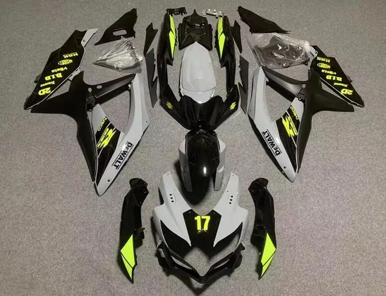 Injection New ABS Motorcycle Fairings Kit Fit for Suzuki GSX-R 600 750 K8 2008 2009 2010 08 09 10 Bodywork Set Gray
Injection New ABS Motorcycle Fairings Kit Fit for Suzuki GSX-R 600 750 K8 2008 2009 2010 08 09 10 Bodywork Set Gray