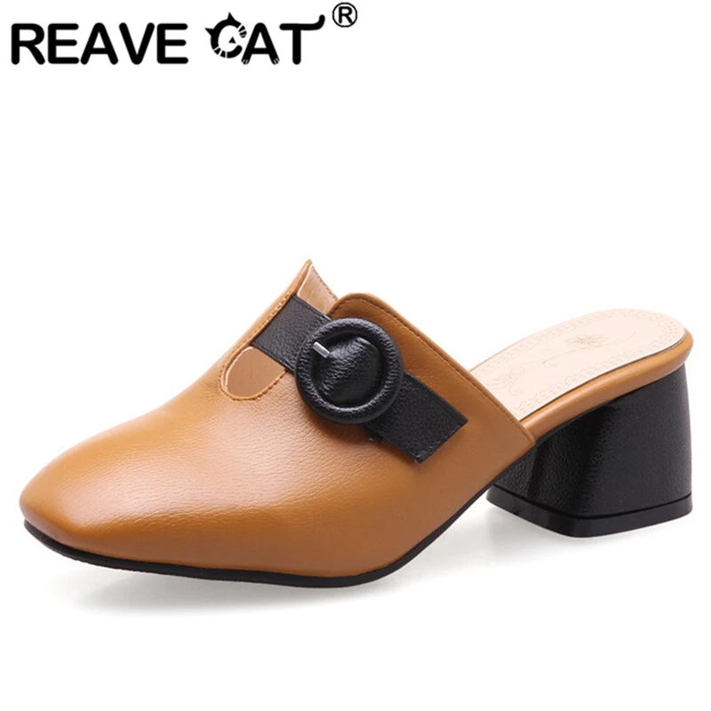 Женские босоножки на квадратном каблуке REAVE CAT, повседневные весенние сандалии больших размеров 32-54 с пряжкой и квадратным носком, черные, бе...
Женские босоножки на квадратном каблуке REAVE CAT, повседневные весенние сандалии больших размеров 32-54 с пряжкой и квадратным носком, черные, бе...