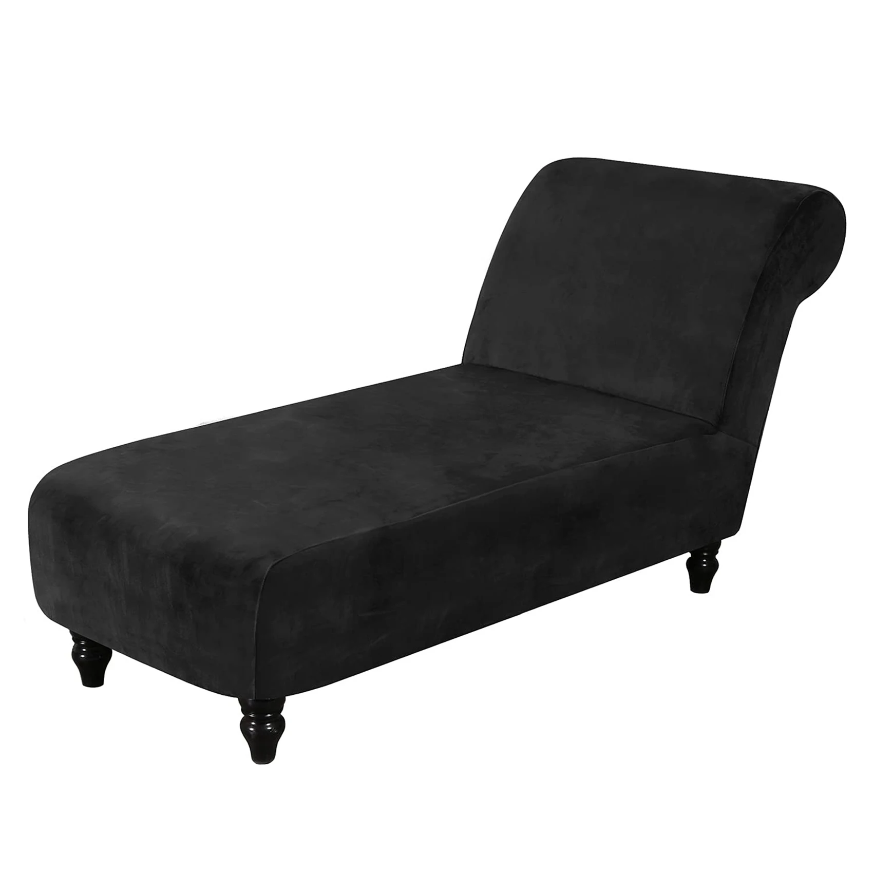 Velvet Armless Chaise Slipcover, Stretch Chaise Lounge Cover Furniture Protector Lounge Chair Sofa Slipcover Black
Velvet Armless Chaise Slipcover, Stretch Chaise Lounge Cover Furniture Protector Lounge Chair Sofa Slipcover Black
