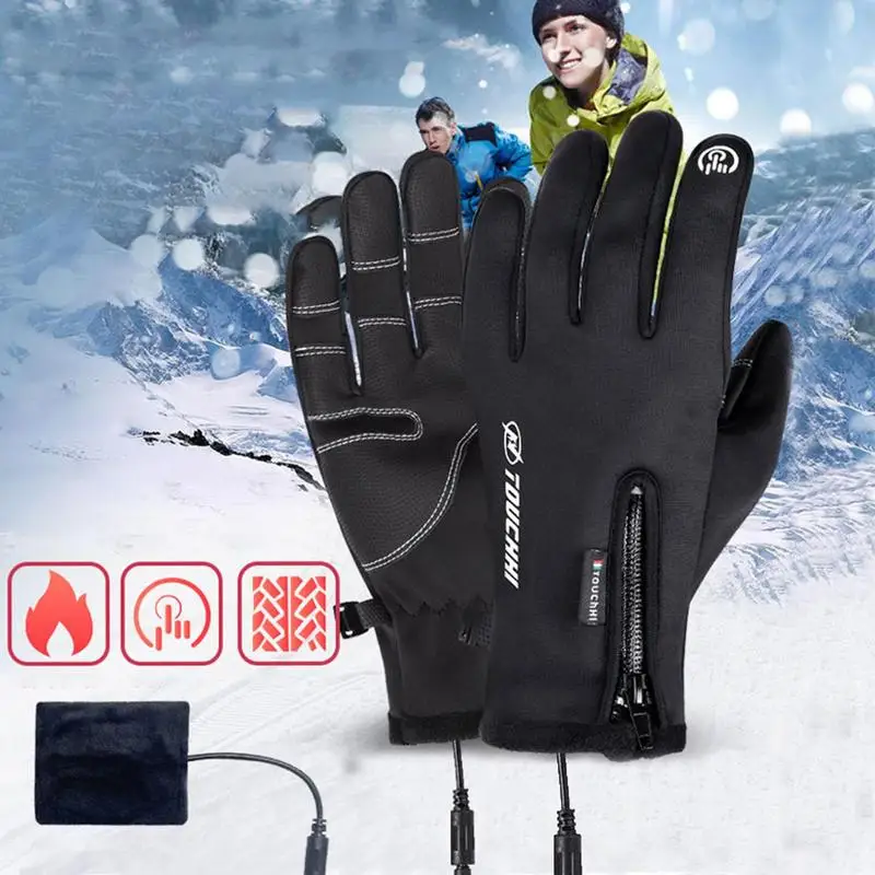 Heated Gloves Winter Outdoor Heated Gloves Warm Waterproof Electric Heating Thermal Gloves For Snowmobile Hiking Camping
Heated Gloves Winter Outdoor Heated Gloves Warm Waterproof Electric Heating Thermal Gloves For Snowmobile Hiking Camping