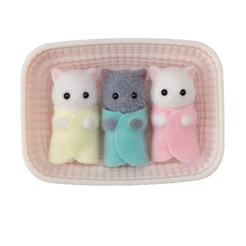 Sylvanian Families Persian Cat Triplets 3pcs Set Dollhouse Furry Animal Baby Figures New in Box 5458
Sylvanian Families Persian Cat Triplets 3pcs Set Dollhouse Furry Animal Baby Figures New in Box 5458