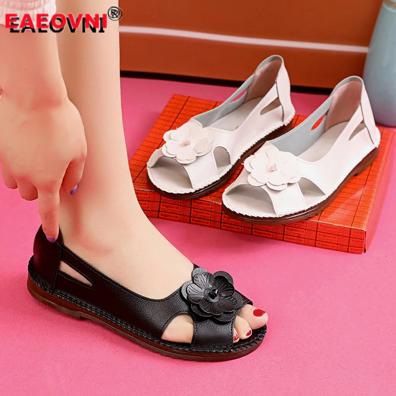 Korean Version Women Sandals Comfortable Soft Bottom Fish Mouth Mom Casual Open Toe Shoes Fashion Beach Party Women's Shoes
Korean Version Women Sandals Comfortable Soft Bottom Fish Mouth Mom Casual Open Toe Shoes Fashion Beach Party Women's Shoes