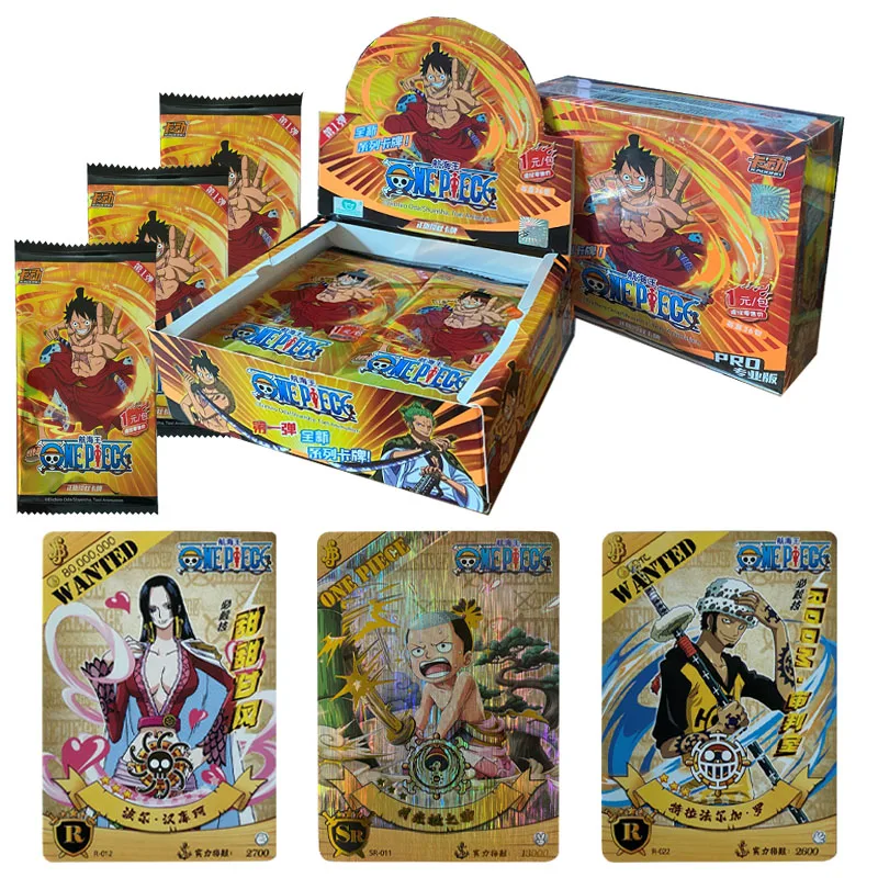 2022 Japanese Anime ONE PIECE Card Luffy Zoro Nami Chopper Franky New Collections Card Game Collectibles Battle Child Gift Toy
2022 Japanese Anime ONE PIECE Card Luffy Zoro Nami Chopper Franky New Collections Card Game Collectibles Battle Child Gift Toy