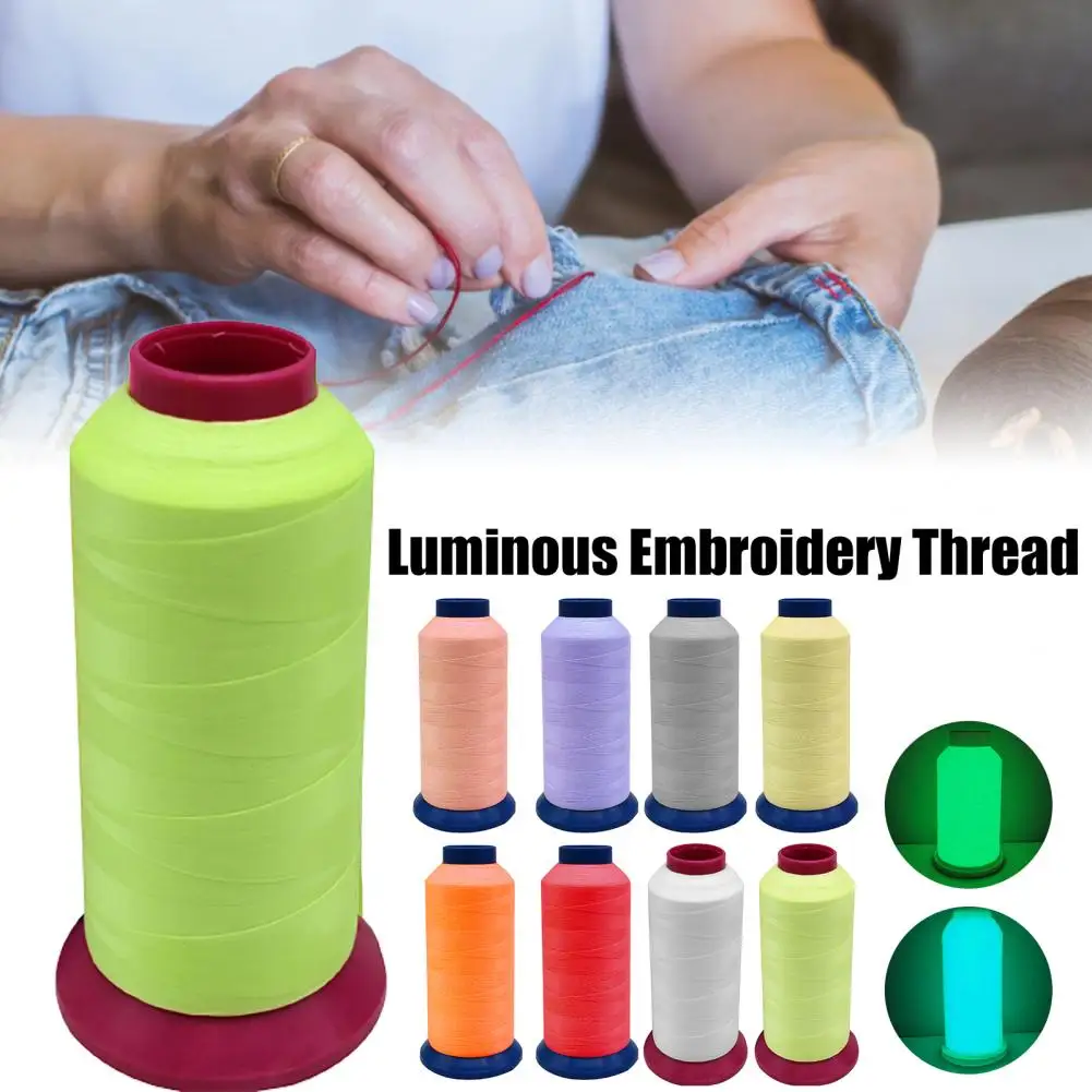 1 Roll 1000 Yard Luminous Sewing Line Reusable Flexible Needlework Glow in The Dark Cross Stitch Embroidery Thread for Clothes
1 Roll 1000 Yard Luminous Sewing Line Reusable Flexible Needlework Glow in The Dark Cross Stitch Embroidery Thread for Clothes