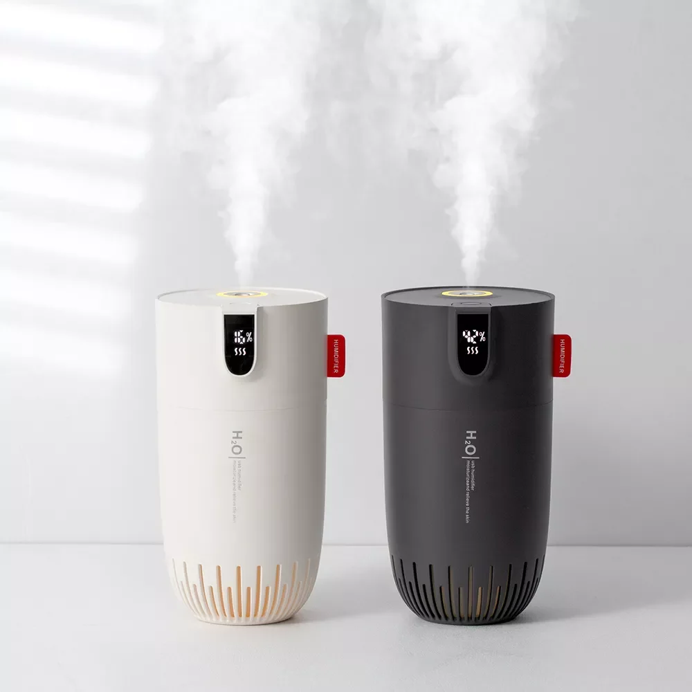 NEW2023 Wireless Air Humidifier 1500mAh Rechargeable Battery USB Mist Maker Fogger With LCD Display Humidifiers for Home
NEW2023 Wireless Air Humidifier 1500mAh Rechargeable Battery USB Mist Maker Fogger With LCD Display Humidifiers for Home