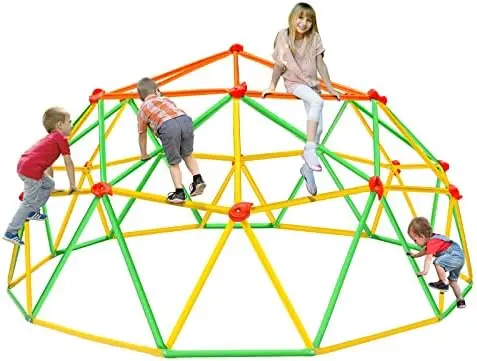6FT Dome 2022 Upgraded Geometric Dome Climber for Kids Outdoor Jungle Gym Monkey Bars for Backyard Support 500LBS Indoor Toys
6FT Dome 2022 Upgraded Geometric Dome Climber for Kids Outdoor Jungle Gym Monkey Bars for Backyard Support 500LBS Indoor Toys