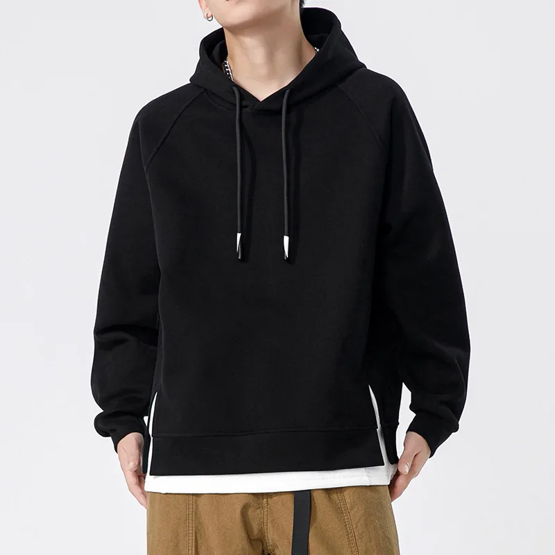 Men's autumn and winter hooded fashion brand sweatshirt loose solid color workwear trend same sweatshirt
Men's autumn and winter hooded fashion brand sweatshirt loose solid color workwear trend same sweatshirt