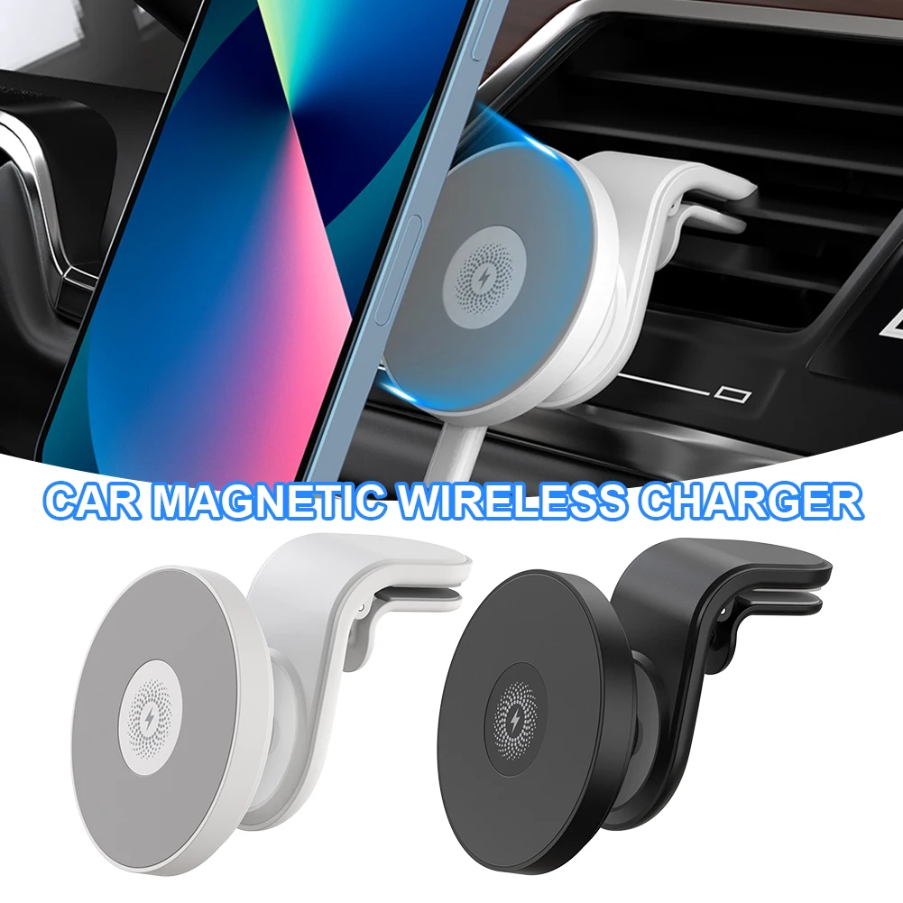 15W Wireless Car Phone Charger Charging Adjustable Air Outlet Clip Phone Mount Phone Holder for iPhone 12 13 Universal
15W Wireless Car Phone Charger Charging Adjustable Air Outlet Clip Phone Mount Phone Holder for iPhone 12 13 Universal