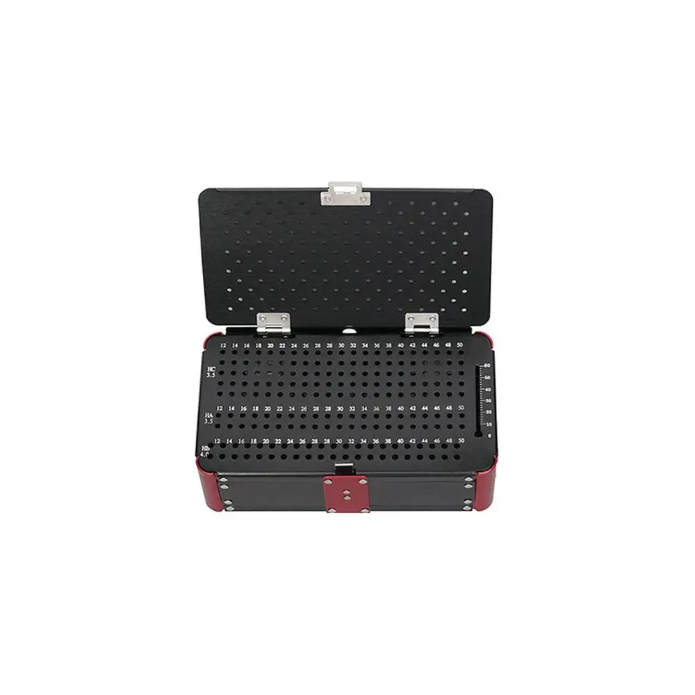 Competitive Price Orthopedic Surgical Instruments Sterilization Box 3.5/4.0mm Screw Rack-II
Competitive Price Orthopedic Surgical Instruments Sterilization Box 3.5/4.0mm Screw Rack-II