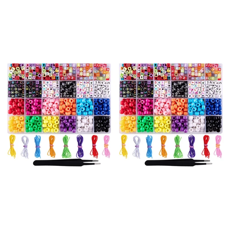 2000X Bracelet Making Beads ABC Beads Pony Beads Letter Alphabet Beads With 16 Rolls Colorful Elastic Bracelet String
2000X Bracelet Making Beads ABC Beads Pony Beads Letter Alphabet Beads With 16 Rolls Colorful Elastic Bracelet String