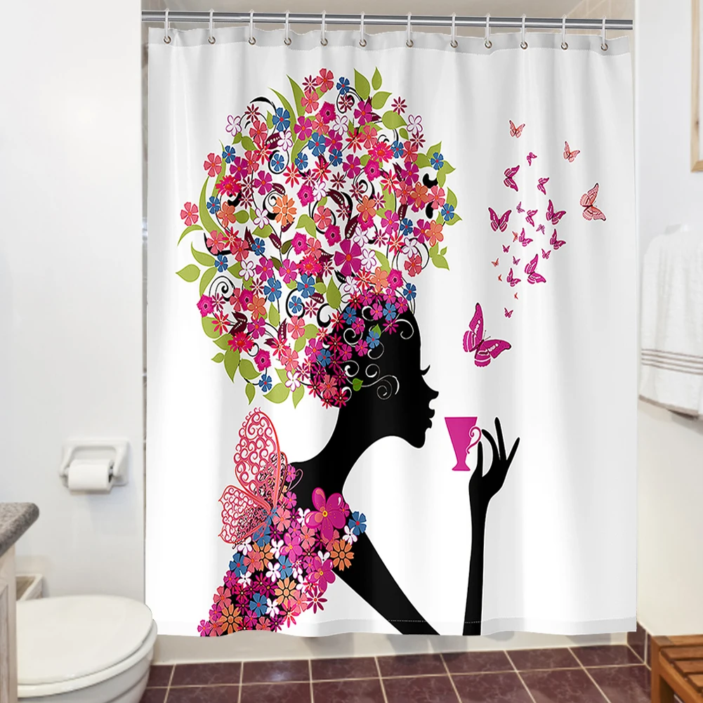 3D Bathtub Shower Curtains Digital Heart Lip Printing Waterproof Polyester Bathroom Decorations Bathing Curtain with 12 Hooks
3D Bathtub Shower Curtains Digital Heart Lip Printing Waterproof Polyester Bathroom Decorations Bathing Curtain with 12 Hooks