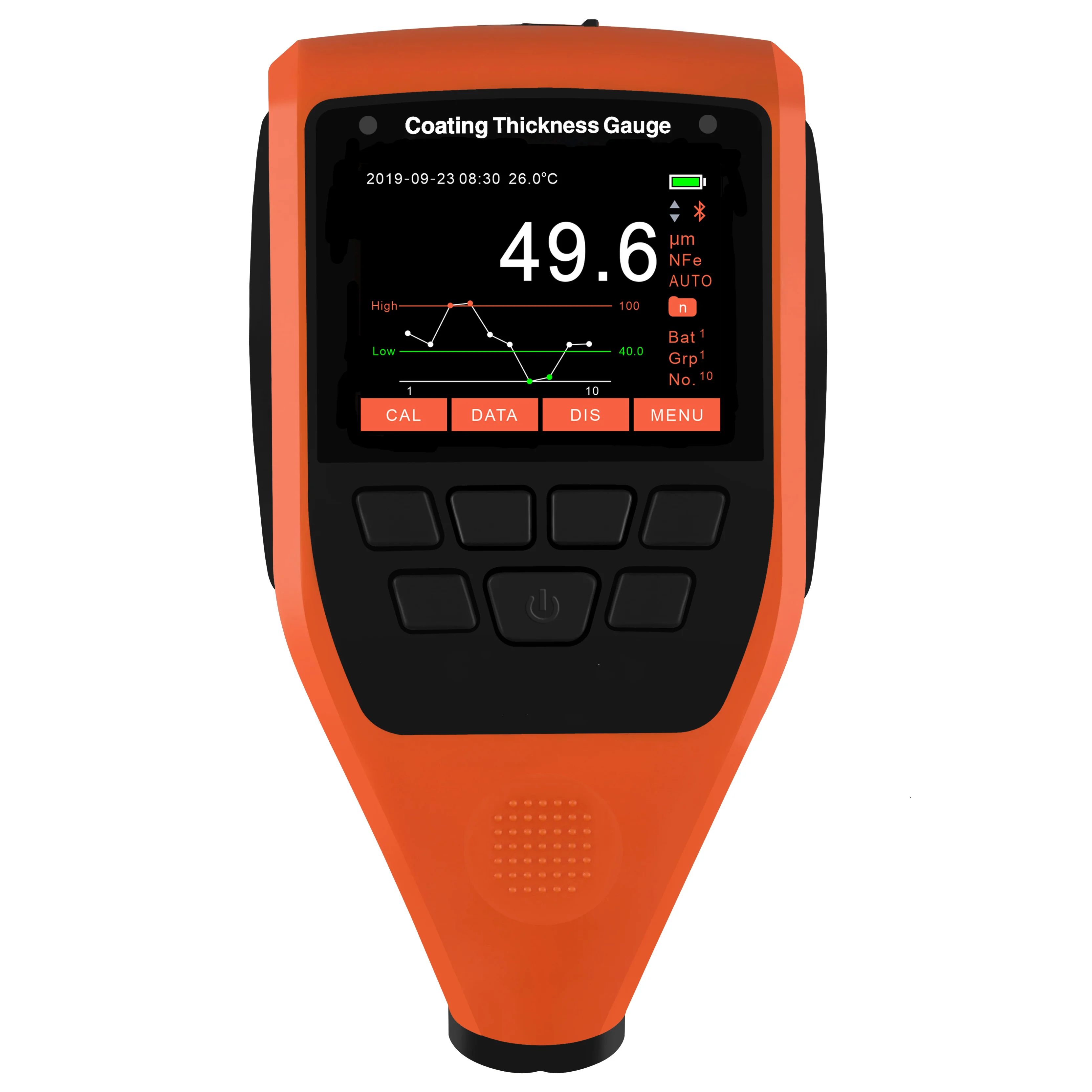 Digital Auto Car Paint Thickness Meter Film Thickness Tester Coating Thickness Gauge
Digital Auto Car Paint Thickness Meter Film Thickness Tester Coating Thickness Gauge