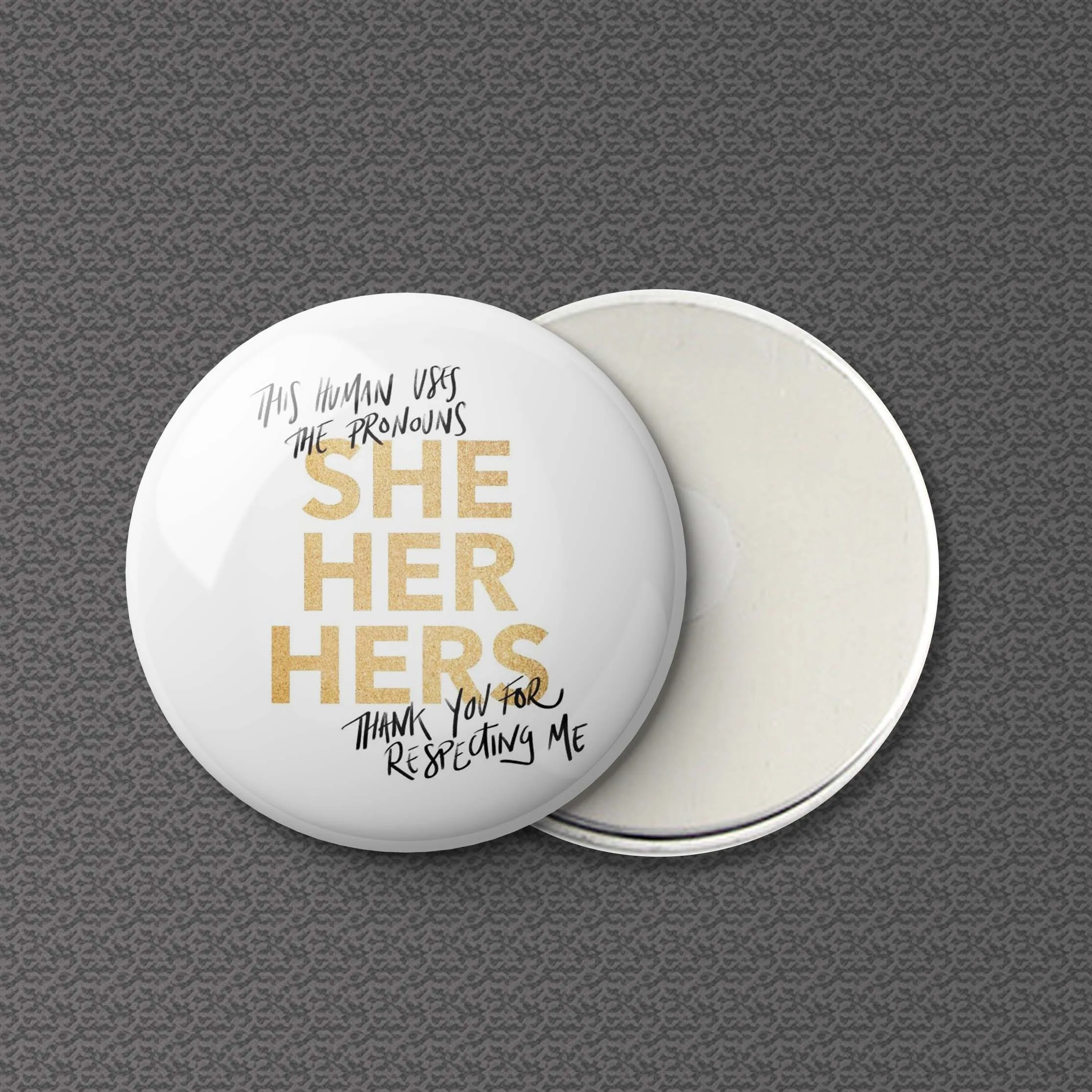 She Her V4 In Gold Sparkles Refrigerator Magnet Women Gift Clothes Cute Home Kitchen Board Magnetic Jewelry Cartoon Funny
She Her V4 In Gold Sparkles Refrigerator Magnet Women Gift Clothes Cute Home Kitchen Board Magnetic Jewelry Cartoon Funny