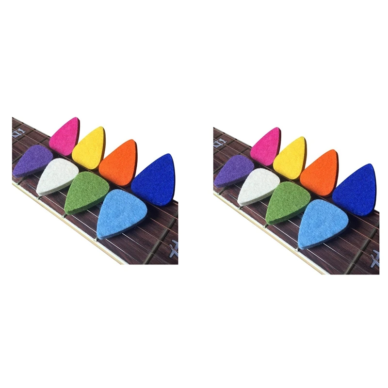 Ukulele Picks Felt Picks/Plectrums For Ukulele And Guitar,16 Pieces Guitar Picks,Multi-Color
Ukulele Picks Felt Picks/Plectrums For Ukulele And Guitar,16 Pieces Guitar Picks,Multi-Color