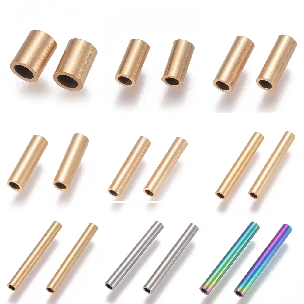 10pcs 304 Stainless Steel Tube Beads 3mm in diameter Beads for jewelry making DIY bracelet necklace earring accessories,Hole 2mm
10pcs 304 Stainless Steel Tube Beads 3mm in diameter Beads for jewelry making DIY bracelet necklace earring accessories,Hole 2mm