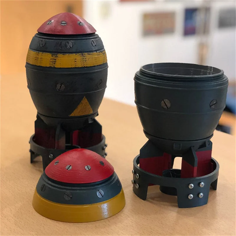 Bomb Miniature Secret Storage Nuclear Decoration Room Creative Desktop Decoration Office Decoration Home Decor Father's Day Gift
Bomb Miniature Secret Storage Nuclear Decoration Room Creative Desktop Decoration Office Decoration Home Decor Father's Day Gift