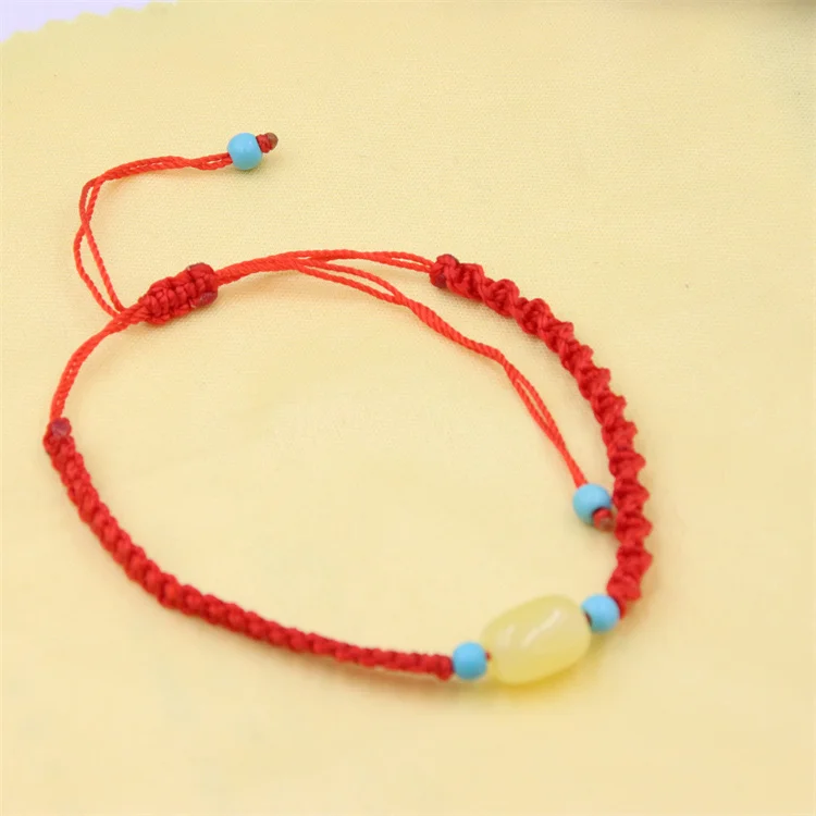 ZFSILVER Charms Handmade Cylinder Amber Knots Braided Bracelets Adjustable Rope Red For Women Fine Girl Jewelry Lovely Gifts
ZFSILVER Charms Handmade Cylinder Amber Knots Braided Bracelets Adjustable Rope Red For Women Fine Girl Jewelry Lovely Gifts
