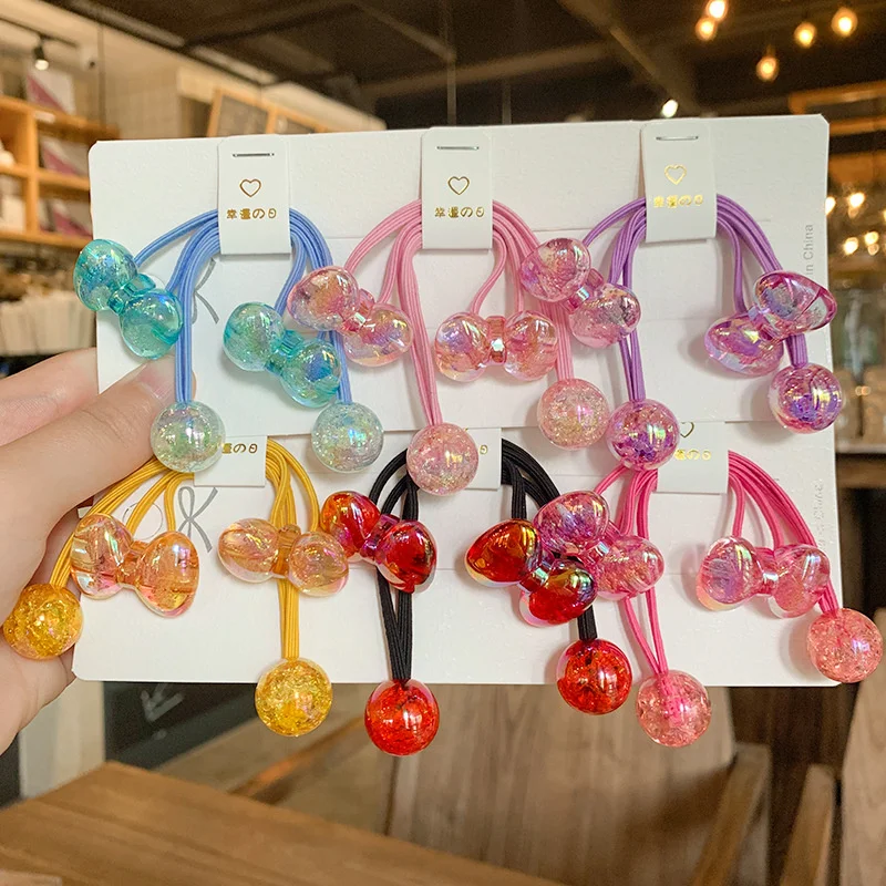 2PCS Set Solid Color Bubble Butterfly Bow Long Elastic Hair Band For Girl Children Cute Kawaii Fancy Rubber Ties Accessories
2PCS Set Solid Color Bubble Butterfly Bow Long Elastic Hair Band For Girl Children Cute Kawaii Fancy Rubber Ties Accessories
