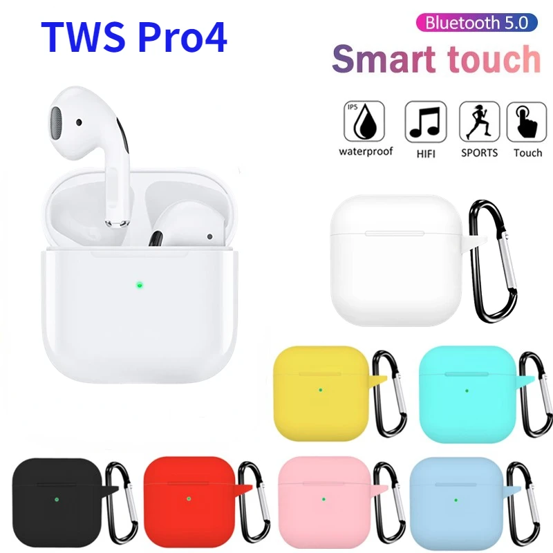 Original Pro 4 TWS Wireless Earphone Fone Bluetooth Headphones In-Ear Earbuds Stereo Headset For Xiaomi IPhone Samsung Phones
Original Pro 4 TWS Wireless Earphone Fone Bluetooth Headphones In-Ear Earbuds Stereo Headset For Xiaomi IPhone Samsung Phones