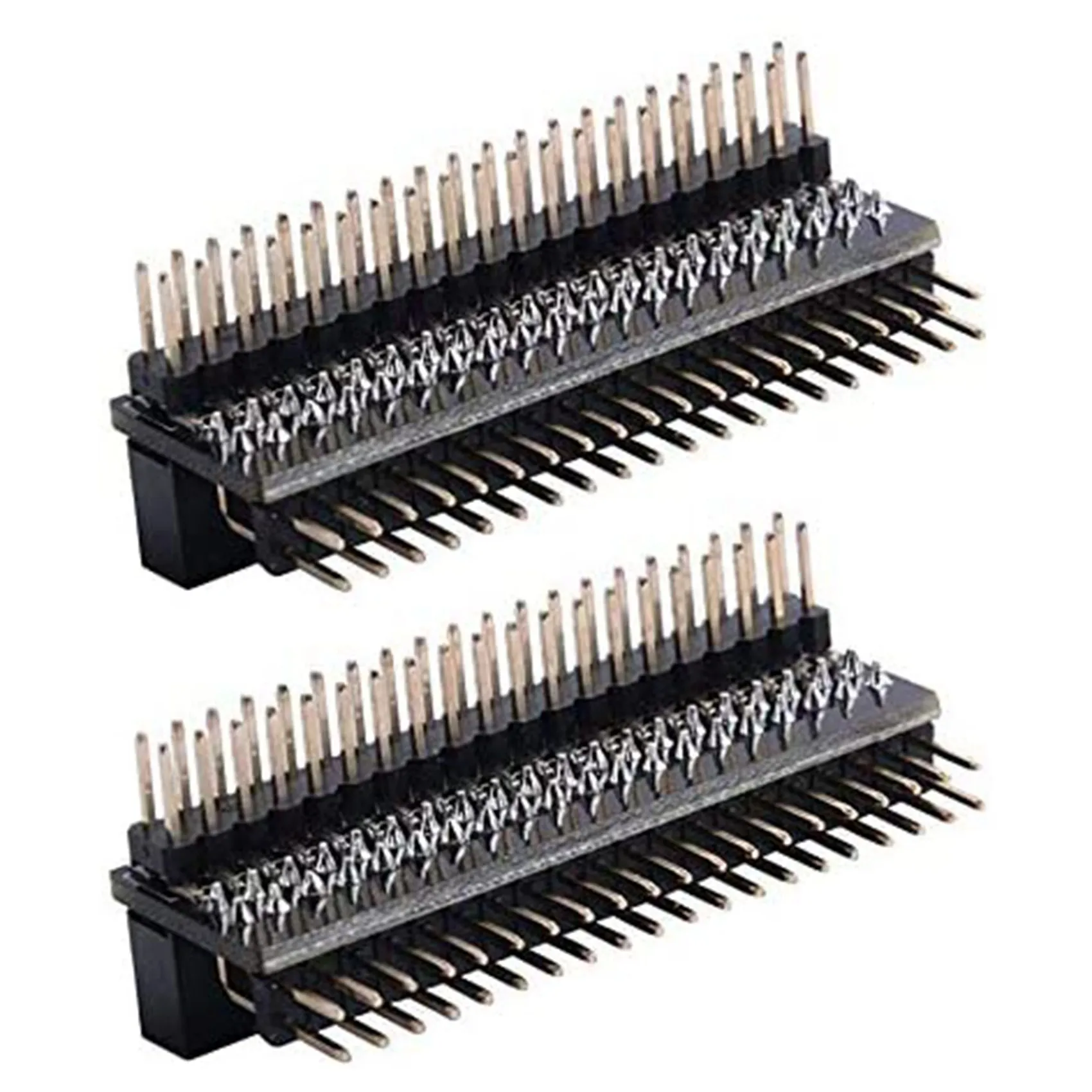 Mini Connectors Raspberry Pi 40-Pin GPIO 1 To 2 Expansion Board 2 X 20-Pin Strip Dual Male Header Double Row Straight
Mini Connectors Raspberry Pi 40-Pin GPIO 1 To 2 Expansion Board 2 X 20-Pin Strip Dual Male Header Double Row Straight