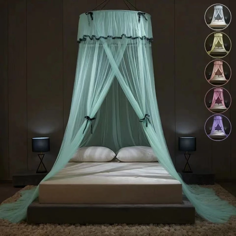 Hanging Princess Mosquito Net Double Bed Anti Mosquito Fly Insects Curtain Folding Canopy New Luxury Bedroom Decor 270x65x1000cm
Hanging Princess Mosquito Net Double Bed Anti Mosquito Fly Insects Curtain Folding Canopy New Luxury Bedroom Decor 270x65x1000cm