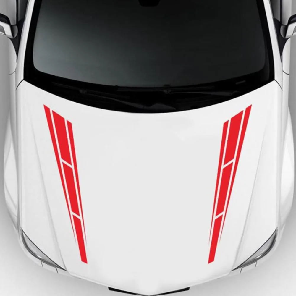 2Pcs Fashion Red PVC Auto Front Hood Car Sticker DIY Racing Stripes Vinyl Graphics Decal Accessories Direct Add Sportiness
2Pcs Fashion Red PVC Auto Front Hood Car Sticker DIY Racing Stripes Vinyl Graphics Decal Accessories Direct Add Sportiness