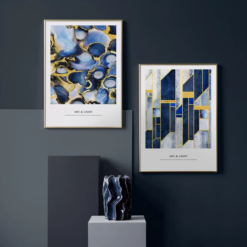 Abstract Blue Geometric Pattern Poster Art Light Wall Art Prints Canvas Painting Nordic Pictures for Living Room Home Decoration
Abstract Blue Geometric Pattern Poster Art Light Wall Art Prints Canvas Painting Nordic Pictures for Living Room Home Decoration