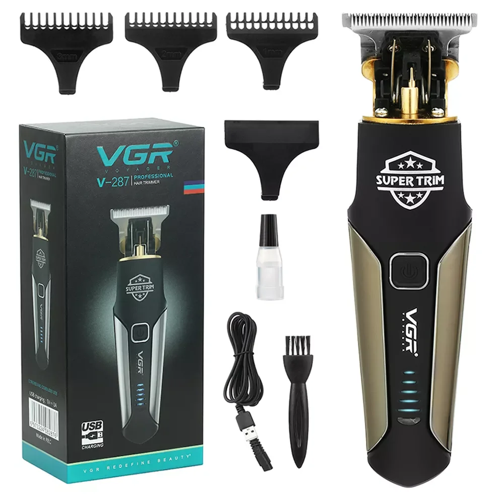 VGR Hair Clipper Professional Barber for Men Beard Trimmer Hair Trimmers Portable Rechargeable Hair Cutting Machine 
VGR Hair Clipper Professional Barber for Men Beard Trimmer Hair Trimmers Portable Rechargeable Hair Cutting Machine