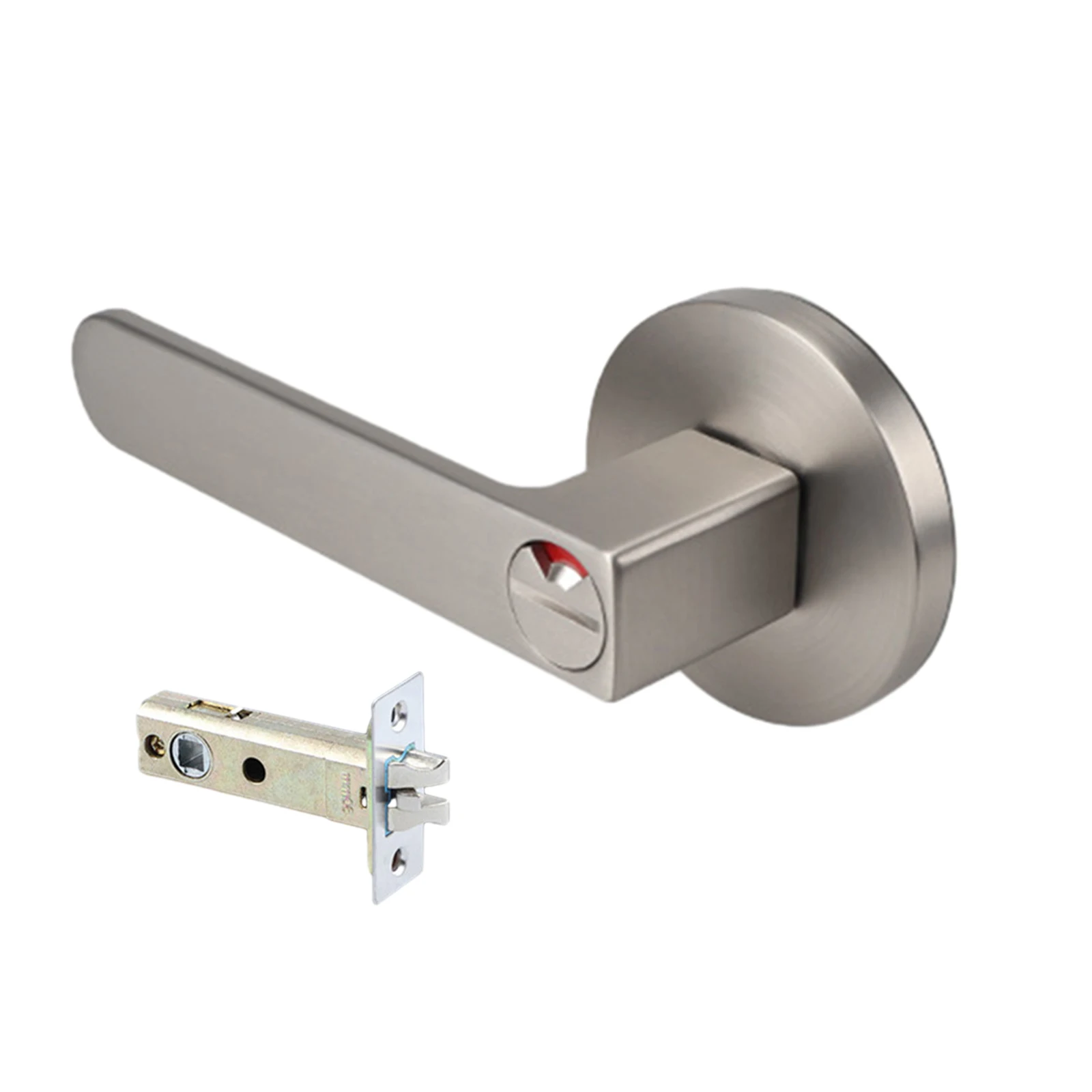 Easy to Install Zinc Alloy Door Handle Red and Green Indicator Lock Stylish and Durable Ideal for Bathrooms
Easy to Install Zinc Alloy Door Handle Red and Green Indicator Lock Stylish and Durable Ideal for Bathrooms