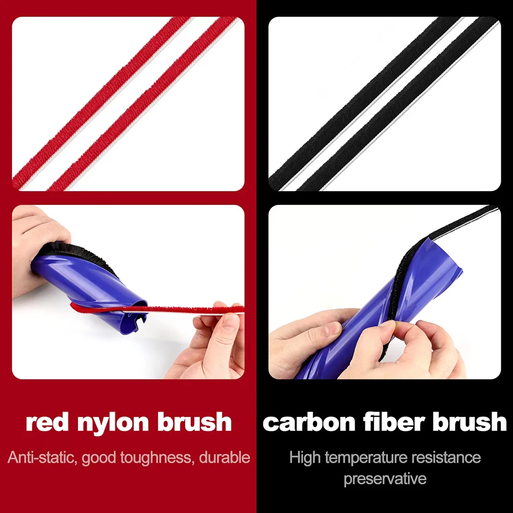Brand New Durable High Quality Practical Replaced Plush Strips Rolling Brush Strips Soft Plush 26cm 4piece Black
Brand New Durable High Quality Practical Replaced Plush Strips Rolling Brush Strips Soft Plush 26cm 4piece Black
