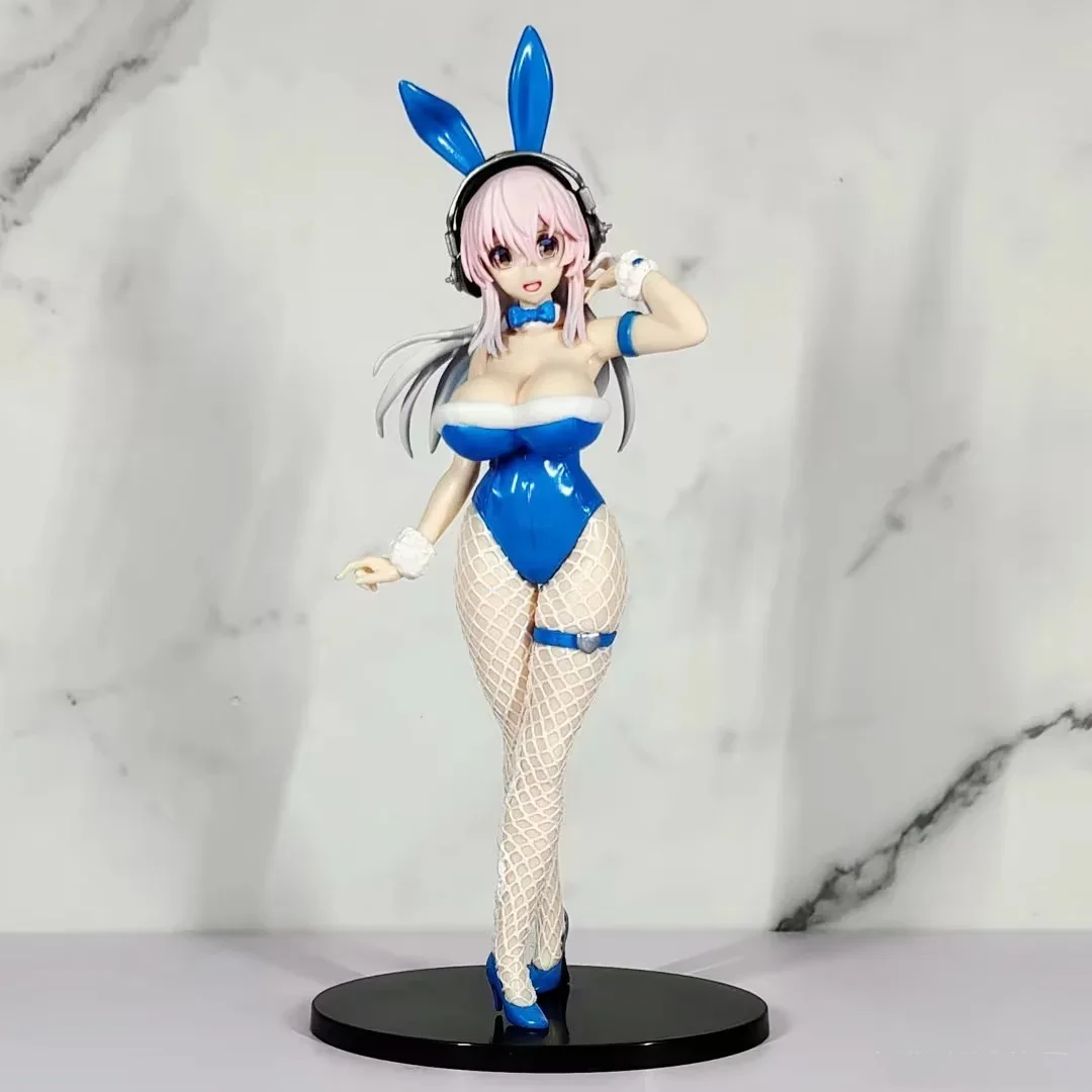 Экшн-фигурка Супер Sonico летний кролик стоячий ПВХ Коллекционная модель кукла игрушка 30 см
Экшн-фигурка Супер Sonico летний кролик стоячий ПВХ Коллекционная модель кукла игрушка 30 см