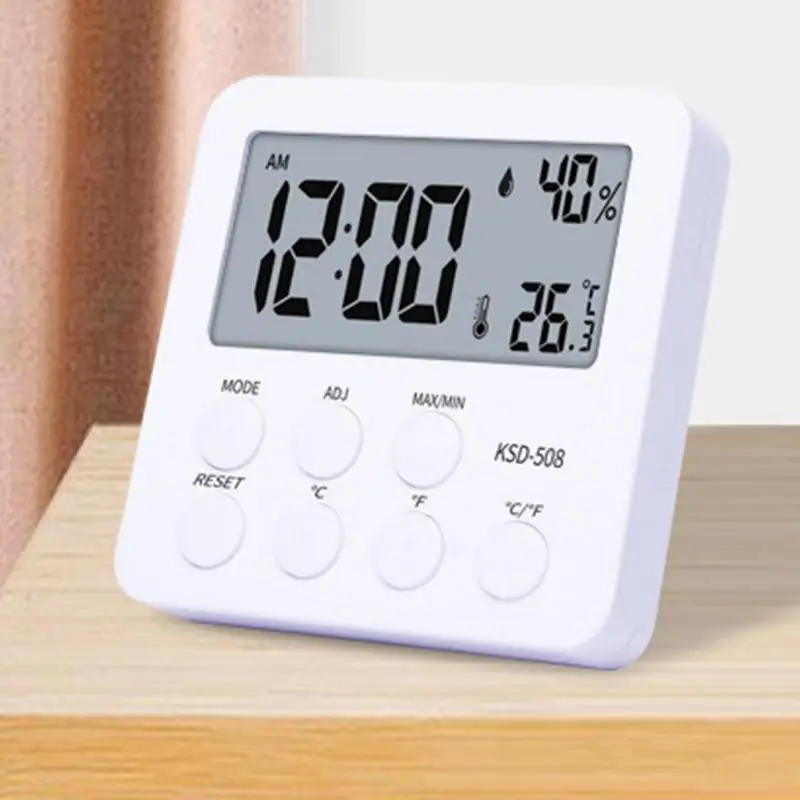 Mini Indoor Digital Thermometer Hygrometer Set Room Humidity Gauge Meter LCD Display Temperature Humidity Sensor
Mini Indoor Digital Thermometer Hygrometer Set Room Humidity Gauge Meter LCD Display Temperature Humidity Sensor