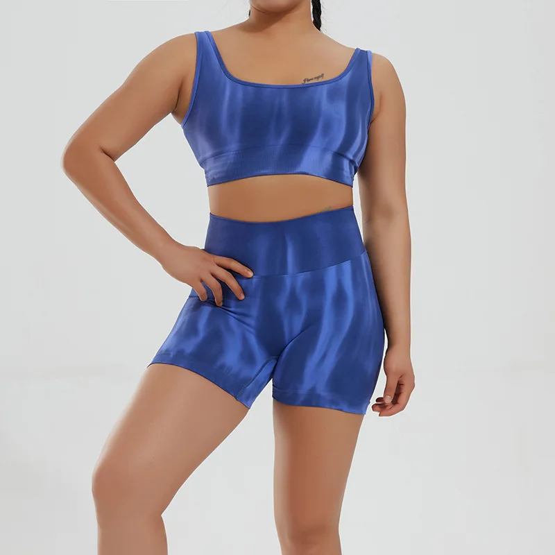 New Summer Tie Dyed Shorts Sets Seamless Scrunch Legging Gym Fitness Yoga Sports Leggins High Waist Training Bras Workout Suits
New Summer Tie Dyed Shorts Sets Seamless Scrunch Legging Gym Fitness Yoga Sports Leggins High Waist Training Bras Workout Suits