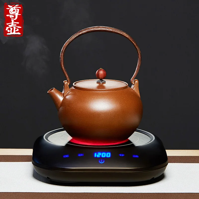Purple Clay Tea Kettle Household Firewood Kiln Changing Tea Kettle Electric Ceramic Stove Boiling Water Steam Teapot
Purple Clay Tea Kettle Household Firewood Kiln Changing Tea Kettle Electric Ceramic Stove Boiling Water Steam Teapot